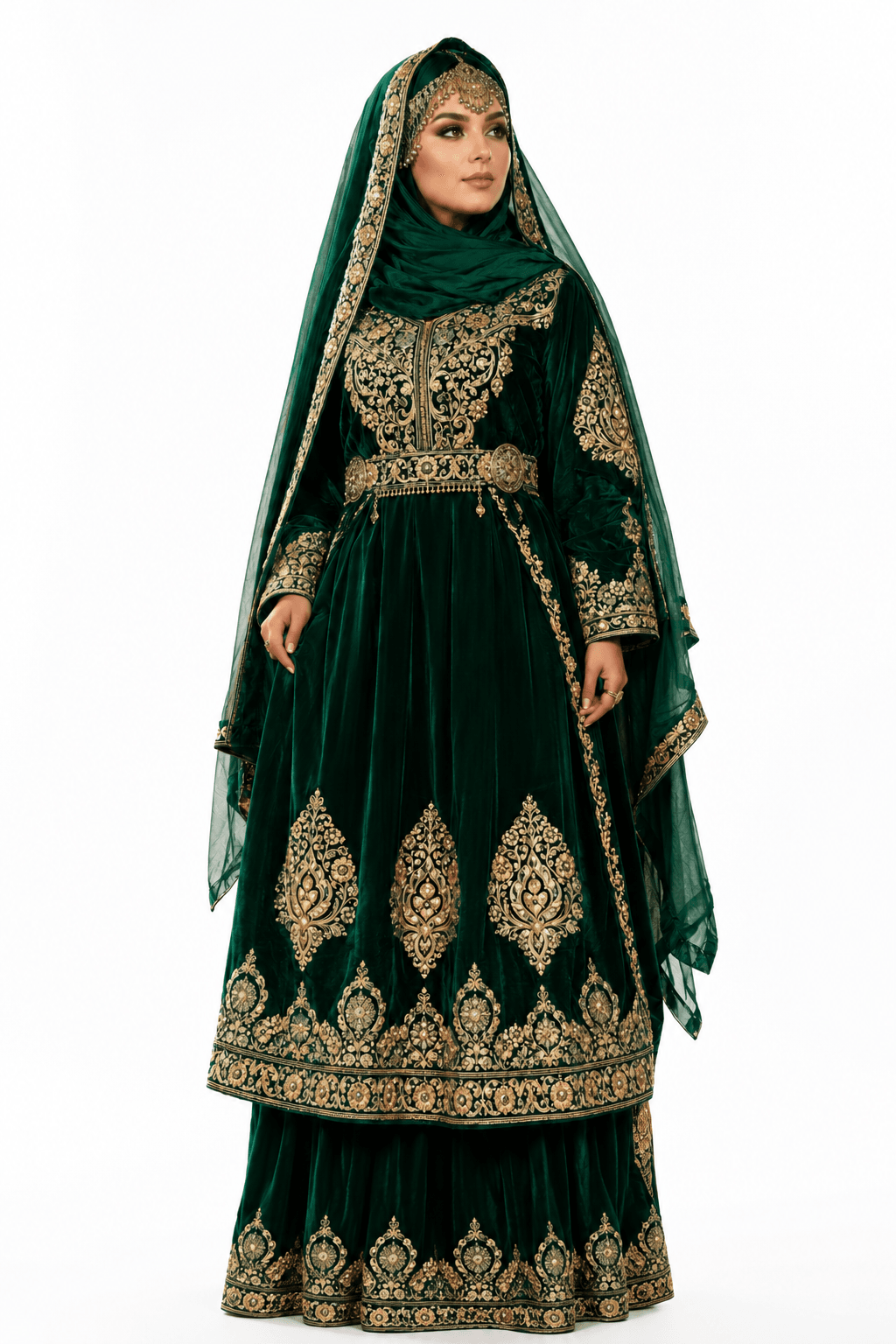 Luxury Handmade Afghan Dress for Women - Fayez Store