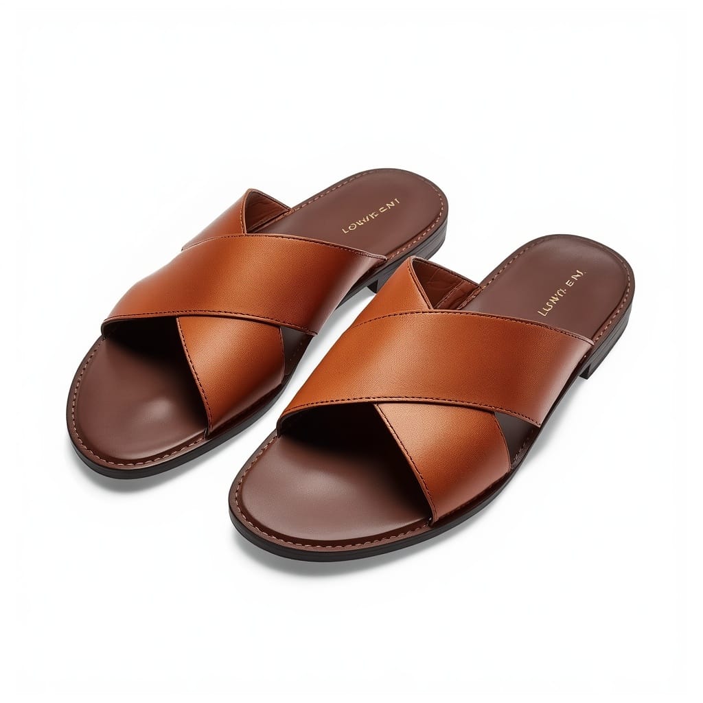 Handmade Kabul Leather Shoes - Image 3