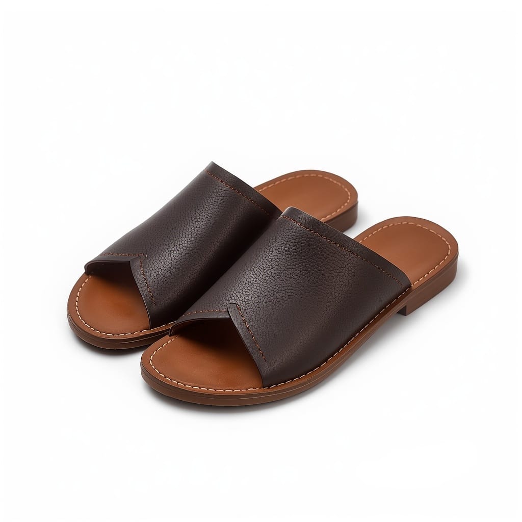 Handmade Kabul Leather Shoes - Image 4