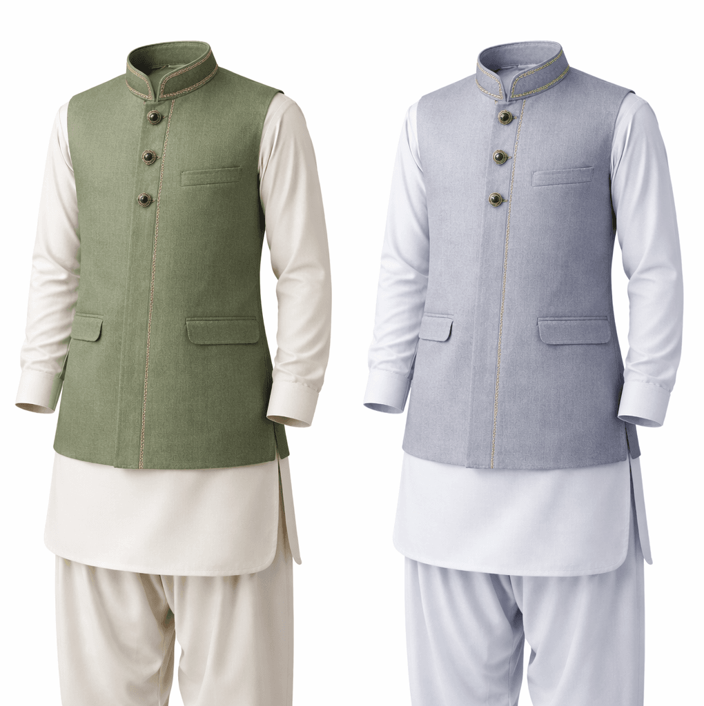 Authentic handmade Afghan Perahan Tunban in luxury white cotton - Fayezstore