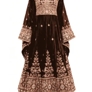 Luxury premium royal velvet Afghan Traditional Dress by FayezStore