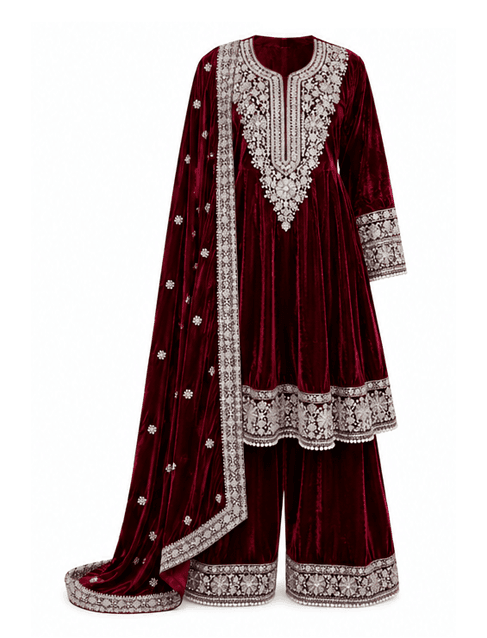 Home fayezstore women afghan gown kabul dress.2