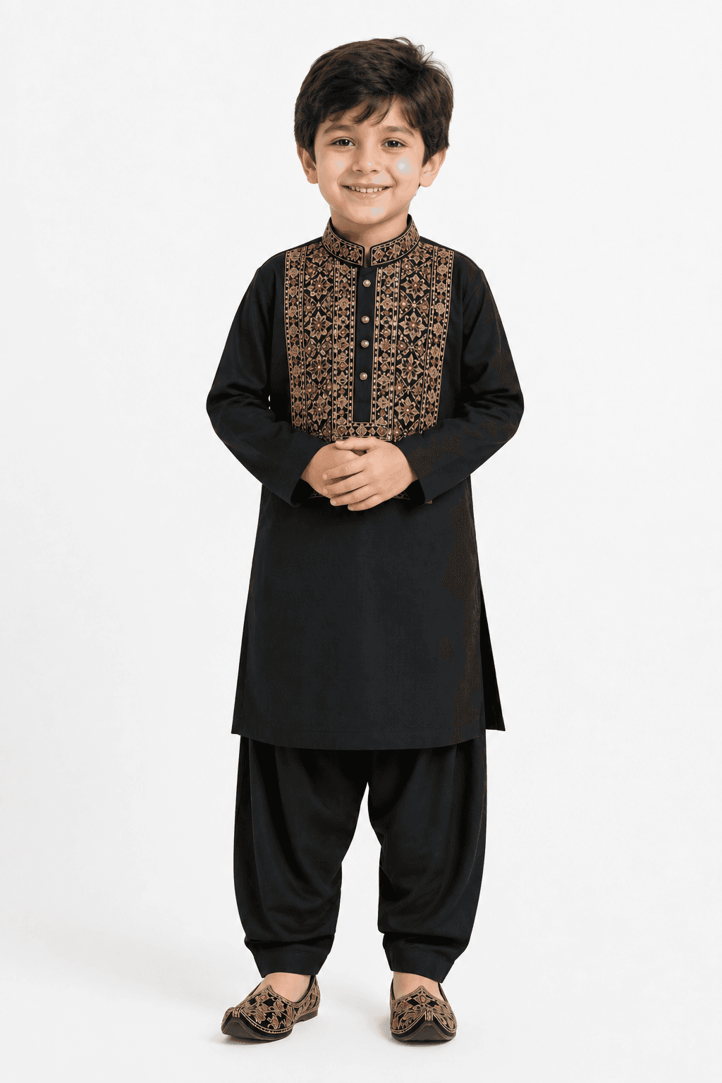 Kids’ Afghan Clothing | Traditional Handmade Afghan Outfits for Children 2 Traditional Afghan Clothing for kids