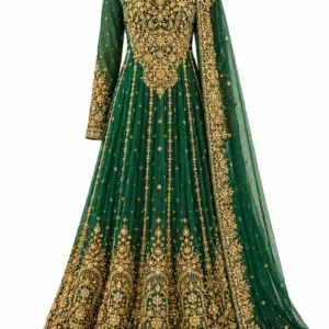 Women Afghan Wedding Gown