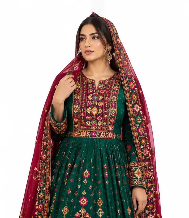 Beautiful Women's Afghan Dresses | Handmade Afghan Fashion 3 Beautiful Women's Afghan Dresses | Handmade Afghan Fashion - Image 3