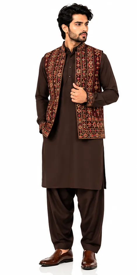 Men’s Afghan Outfits: Traditional Handmade Clothes 4 Men’s Afghan Outfits: Traditional Handmade Clothes - Image 4